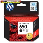   HP 650 CZ101AE No.650 fekete eredeti tintapatron DJ Ink Adv. 2515 (360 old.) [CZ101AE]