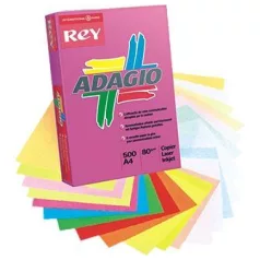   Rey Adagio A/4 80g Intenzív színes másolópapír 500ív/cs