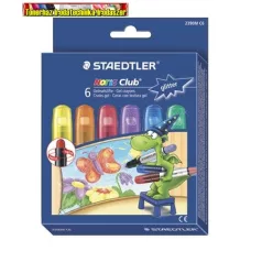   Zsírkréta, zselés, STAEDTLER Noris Club, 6 csillogó szín