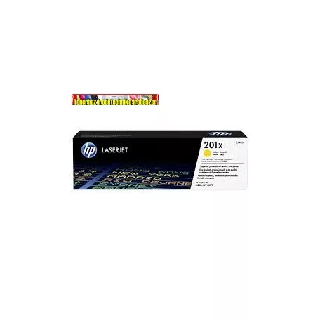 Hp Eredeti CF402X Yellow toner 2,3k 201X