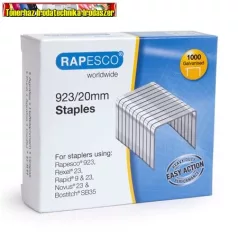   Rapesco tűzőkapocs,923/20mm (120-155lap) nagy kapacitású tűzőgépekhez