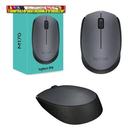 Logitech M170 wireless szürke egér (910-004642)