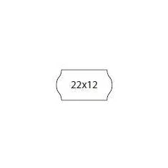 Árazószalag 22x12mm fehér