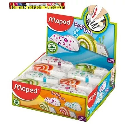 MAPED Ergo Fun radír, vegyes minták