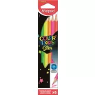 Maped COLOR PEPS FLUO színes ceruza, 6 db/doboz
