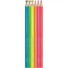 Maped COLOR PEPS FLUO színes ceruza, 6 db/doboz