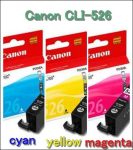Canon CLI-526 C,M,Y  eredeti tintapatronok (CLI526)