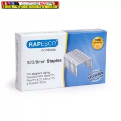   Rapesco tűzőkapocs 923/8mm (10-45lap) nagy kapacitású tűzőgépekhez 1000db/dob (23/8)
