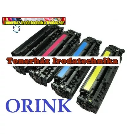 Utángyártott CC530,CC531,CC532,CC533  ORINK PRÉMIUM tonerek  HP nyomtatóhoz
