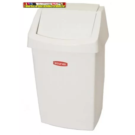 CURVER Click-It Billenős szemetes, 50 l,  fehér