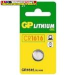 GP gombelem CR1616 LITHIUM 3V