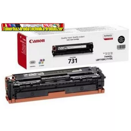 Canon CRG-731 eredeti toner BLACK (CRG731,CRG 731) 1,4k
