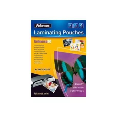 Fellowes lamináló fólia A/6 2x125 mik 100db/csom. (111x154mm) (53072)
