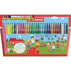   STABILO Trio A-Z ,Filctoll készlet, 0,7 mm, 30 különböző szín