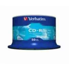   Verbatim CD-R 700 MB, 80min, 52x, hengeren (DataLife) 50db/henger