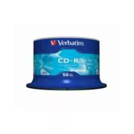 Verbatim CD-R 700 MB, 80min, 52x, hengeren (DataLife) 50db/henger