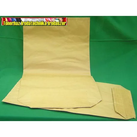 Nátronzsák, 50kg teherbírású, 55x93 cm (papírzsák)