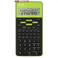   SHARP EL-531 Számológép, tudományos, 273 funkció,  zöld