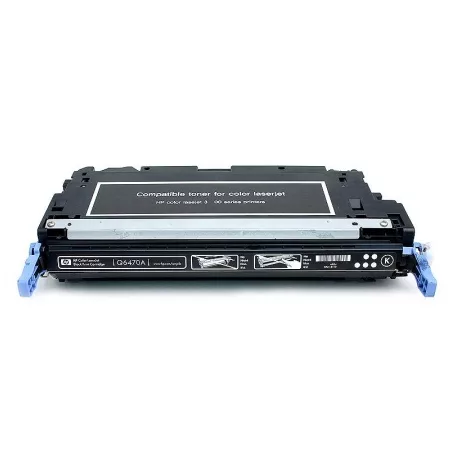 Utángyártott Q6470A Black  toner  Import 6.000 OLD.(5%) HP nyomtatóhoz