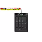 Genius Billentyűzet - Numpad 110 (Vezetékes, USB, vékony, numerikus billentyűzet)