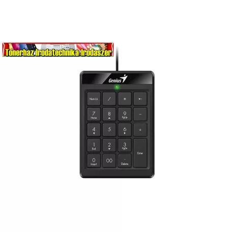 Genius Billentyűzet - Numpad 110 (Vezetékes, USB, vékony, numerikus billentyűzet)