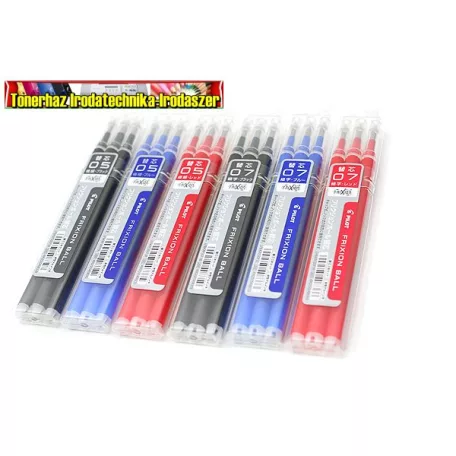 PILOT Frixion Clicker , Rollertoll betét, 0,5 mm, törölhető,BLS-FR5