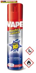 Vape KO2 rovarölő spray, repülő rovarok ellen, 400 ml (légy és szúnyog)