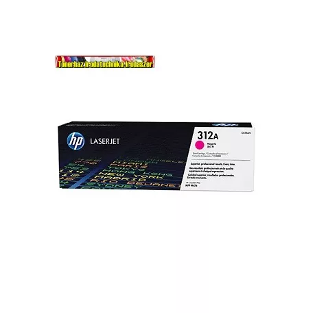 HP eredeti CF383A Lézertoner, HP 312A magenta 2,7k