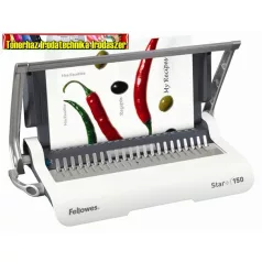   FELLOWES Star+ Spirálozógép, műanyag spirálkötéshez, manuális, 150 lap, 