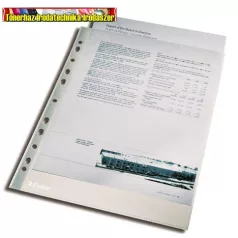   Esselte 56093 lefűzhető genotherm A4 105 mikron víztiszta 100 db/csg. 