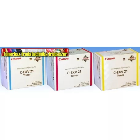 Canon EXV-21 cyan,yellow,magenta EREDETI tonerek (EXV21,EXV 21)