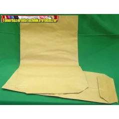Nátronzsák, 25kg teherbírású, 45x80 cm (papírzsák)