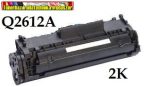   01-01 HP Q2612A Standard Import utángyártott  lézertoner 2K