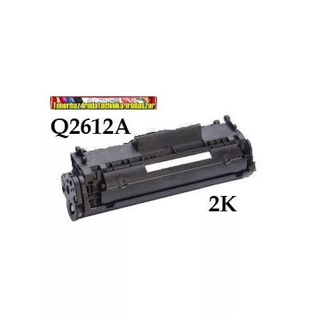 Utángyártott Q2612A Standard Import  lézertoner 2K  HP nyomtatóhoz