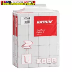   Kéztörlő Z hajtogatott natúr 2 rét. 200lap/csom 20cs/dob 35564 Katrin Basic New