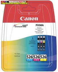 Canon CLI-526 multipack (C,M,Y)  eredeti tintapatron (CLI526,CLI 526)