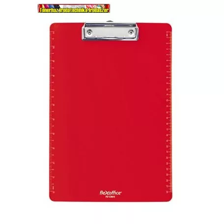 Felírótábla, A4, műanyag, FLEXOFFICE "FO-CB011", piros