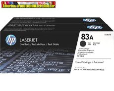 HP eredeti toner CF283AD DUPLA BLACK 2x1,5k