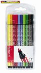   STABILO Pen 68, Rostirón készlet, 1 mm, 10 különböző szín (filctoll)(rostiron)