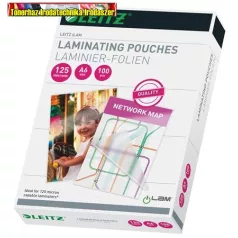  LEITZ Lamináló fólia -33806- A6/125mikron 100db/cs