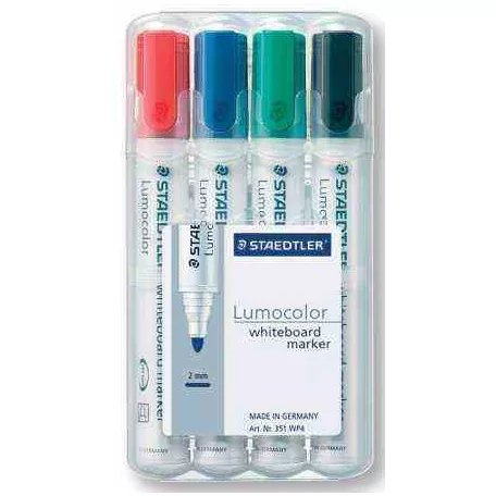 Staedtler 351 táblamarker vegyes színekben 4-es készlet (táblafilc)