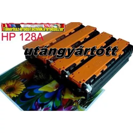 Utángyártott CE320A,CE321A,CE322A,CE323A  tonerek(128A)   HP nyomtatóhoz