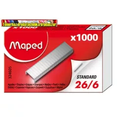 MAPED Tűzőkapocs, 26/6 1000db/dob