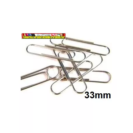 Gemkapocs 33mm fém (100db-os) IMPORT gömbölyű, horganyzott