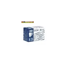Gemkapocs H28 nikkelezett (28mm) ICO 100db/dob