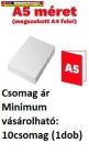   Fénymásolópapír  A/5 80gr  500ív=1cs. (A5 mérete:148 x 210 mm) cs-ár (min. vásárolható:10cs)
