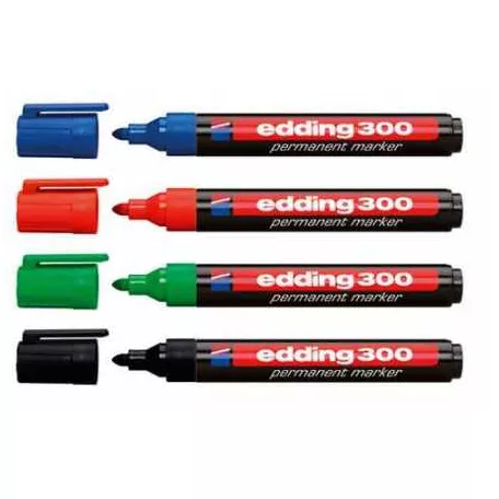 Edding 300 alkoholos filc vastag gömb hegyű