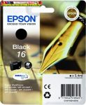   Epson 16  T1621 black eredeti tintapatron C13 T16214010 5,7ml