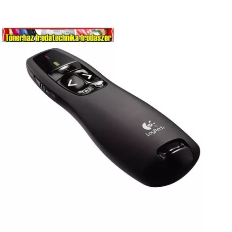 LOGITECH R400 Prezentációs távirányító, lézermutatóval, vezeték nélküli,