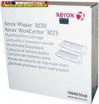   XEROX Eredeti Toner DUO PACK  Phaser 3020/ WorkCentre 3025, (2*1500 /oldal) fekete 106R03048